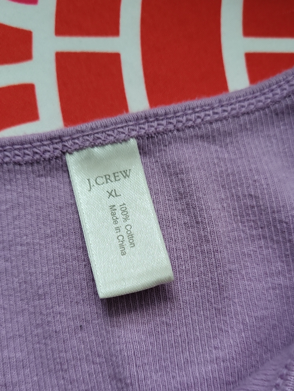 J. Crew Lilac Ribbed Tank - Picture 2 of 5